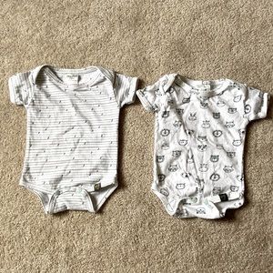 Set of 2 Music Themed Onsies by Onxy + Green